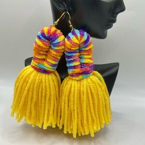 Rich auntie tassels earrings